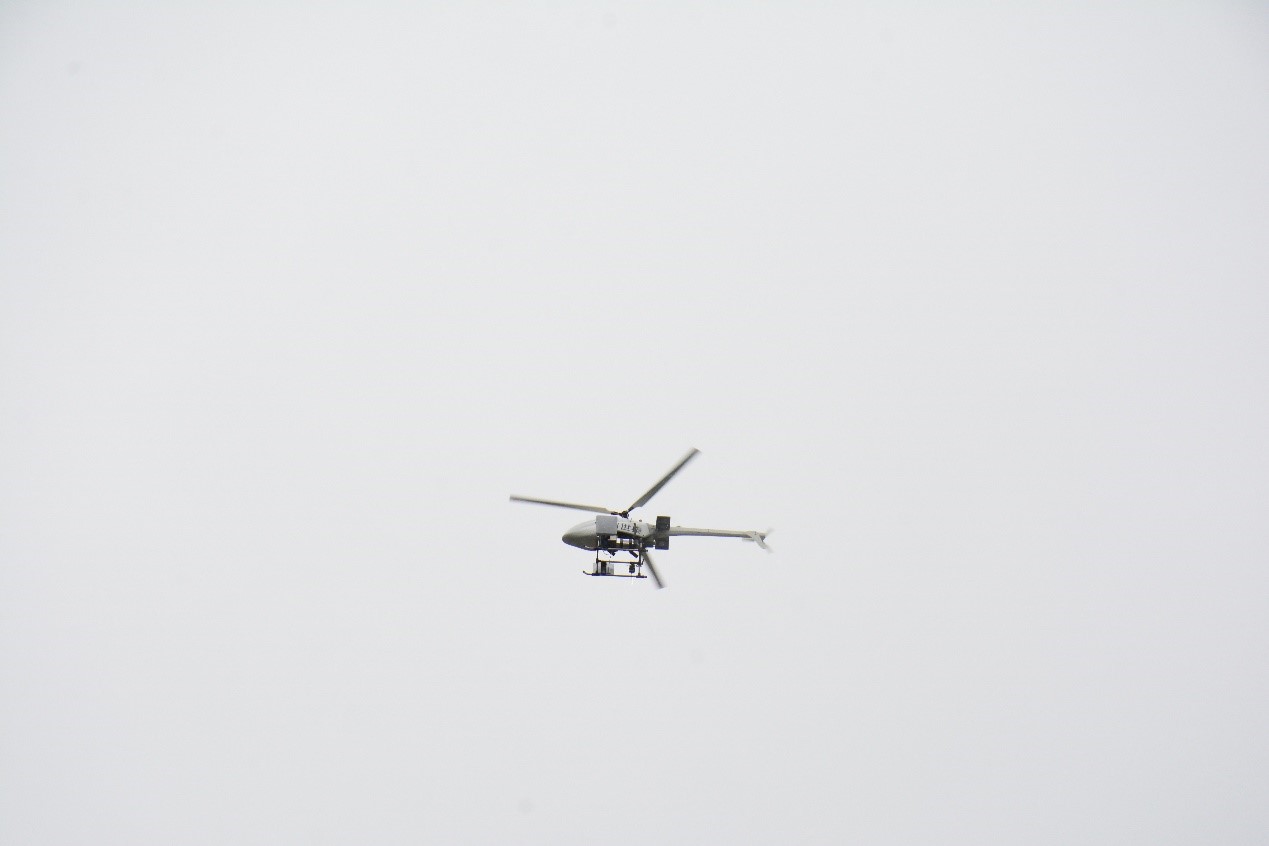 無人機抵達現場提供通訊